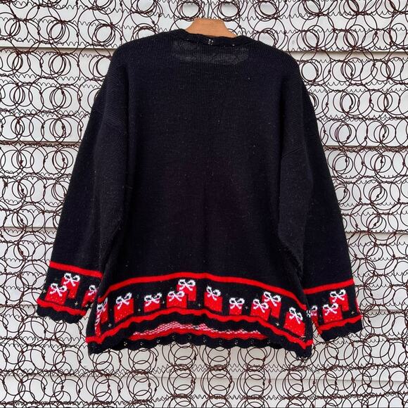 Vintage 80s 90s Nutcracker ugly Christmas holiday sweater LARGE - Picture 3 of 6